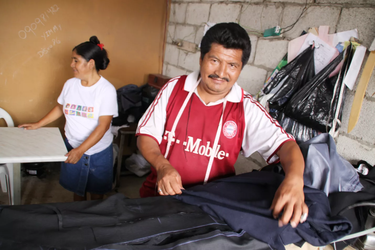 Production customer in Ecuador